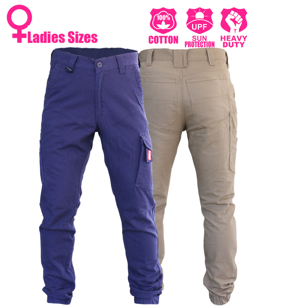 slim fit cargo trousers womens
